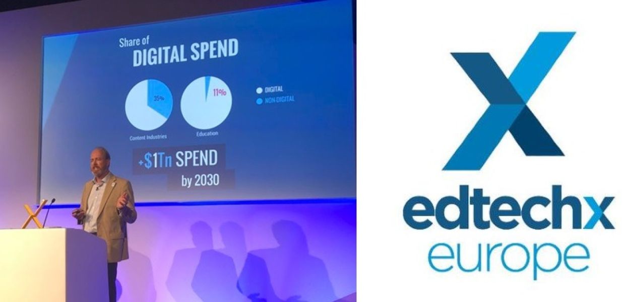 EdTechxEurope summit, published on twitter, CC0.